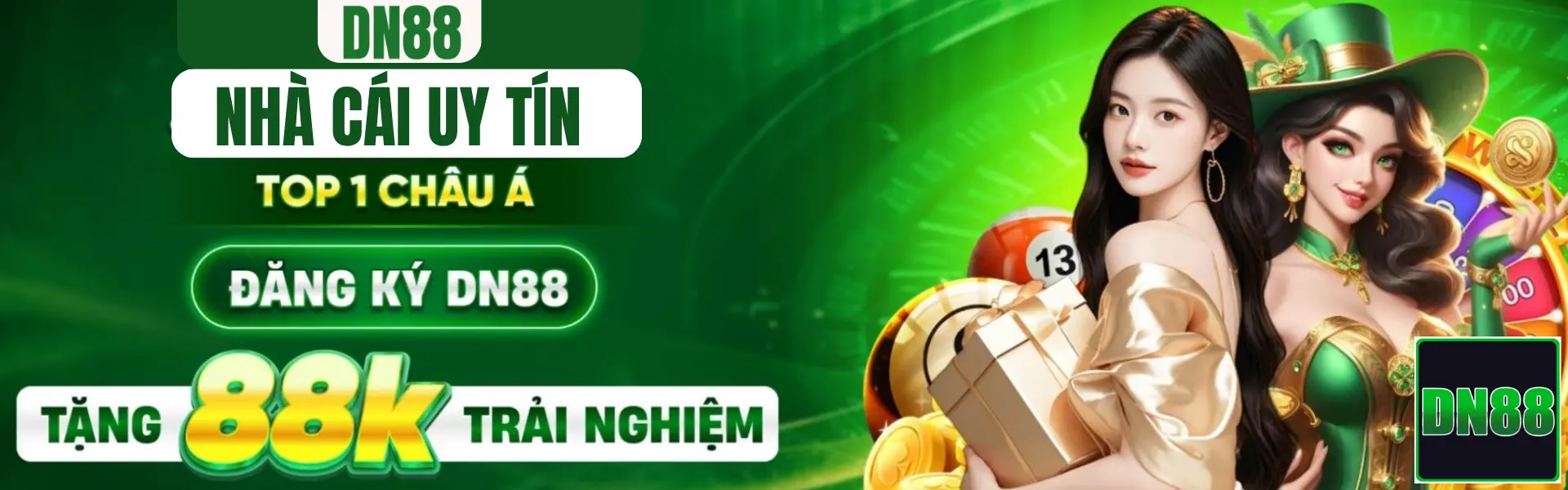 Banner DN88 nhà cái uy tín dẫn đầu thị trường Việt Nam